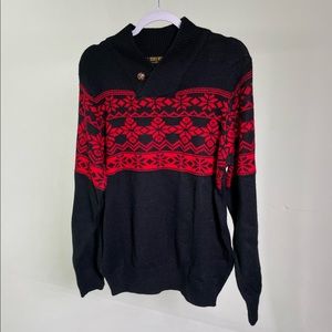 Stacy Adams Mens Patterned Sweater